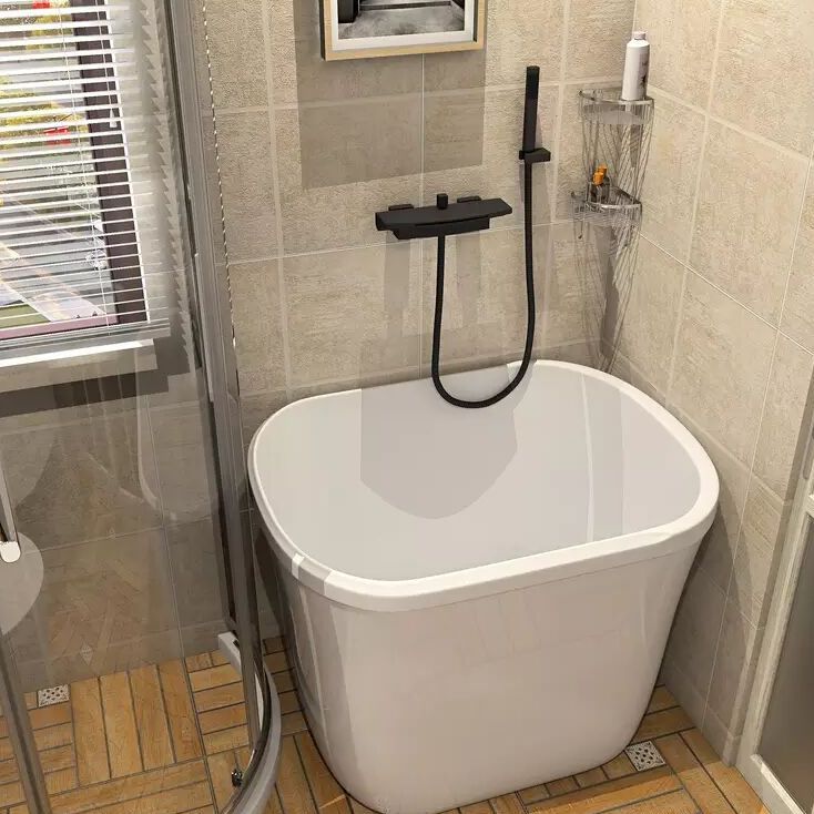 Modern Bathroom Tub Spout Wall Mounted Fixed Waterfall Faucet