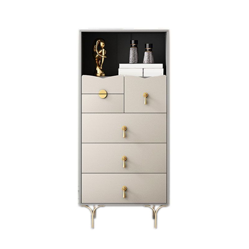 15.6-inch Width Glam Dresser Manufactured Wood Storage Chest