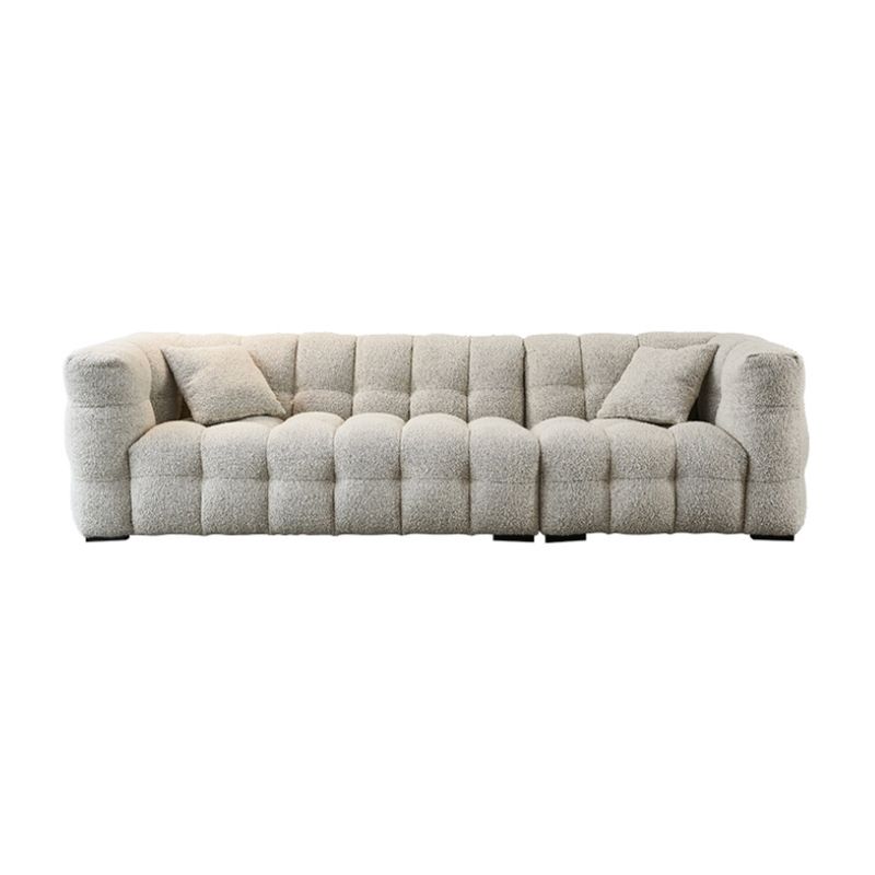 Contemporary Living Room Square Arm Tight Back Standard Seating