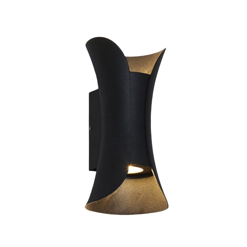 Outdoor LED Wall Mount Light Waterproof Wall Sconce Light with Aluminum Shade