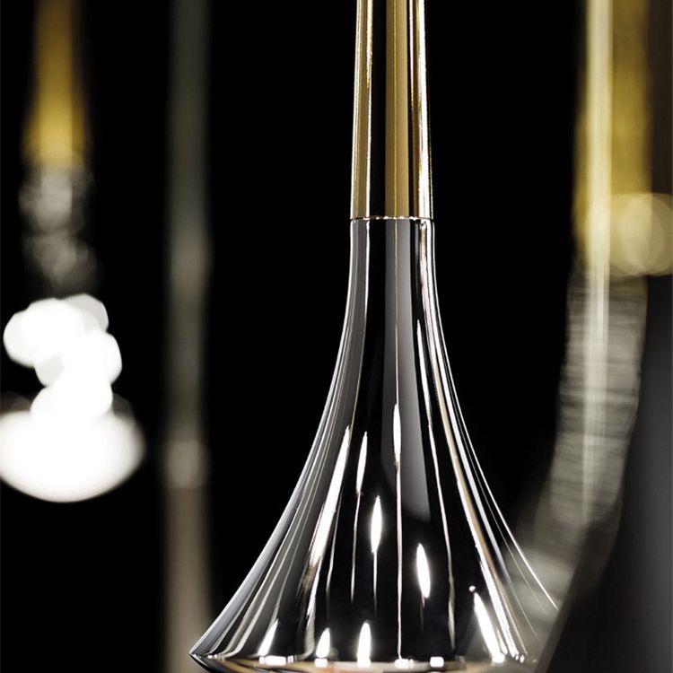 Raindrop LED Pendant Light Minimalist Aesthetic Acrylic Dining Room Suspension Lamp