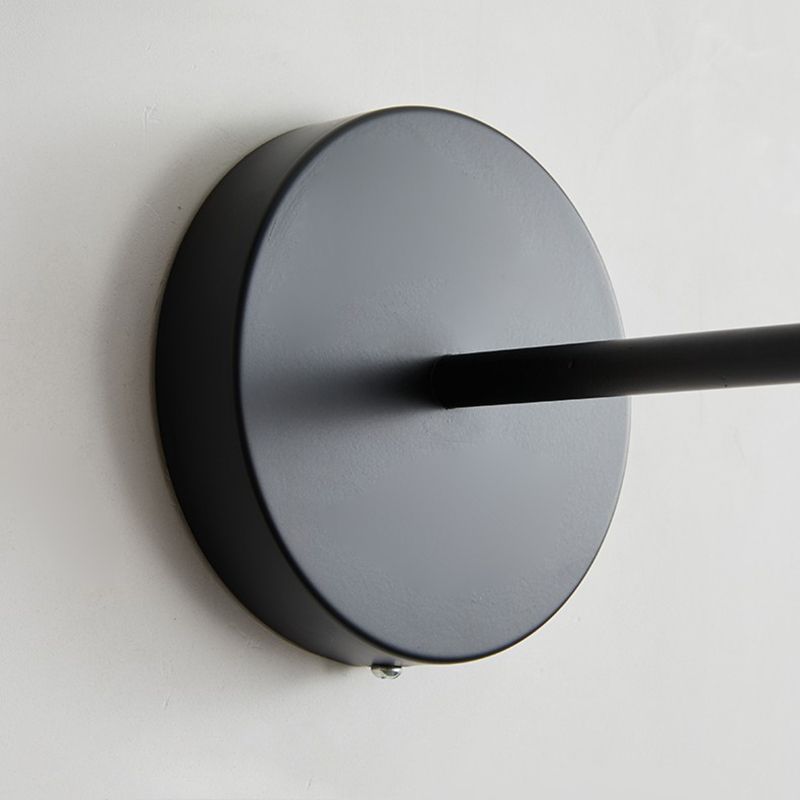 Metal Square Wall Lighting Contemporary Style 1 Light Wall Light Fixture