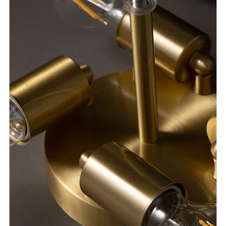 Octagon Flush Mount Plafond Licht Colonial Clear Glass Ceiling Mount Light Fixture voor slaapkamer