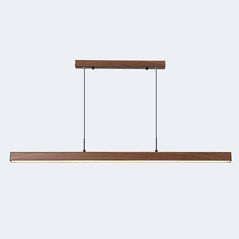 Luz de aluminio LED de lámpara colgante moderno simple para comedor para comedor