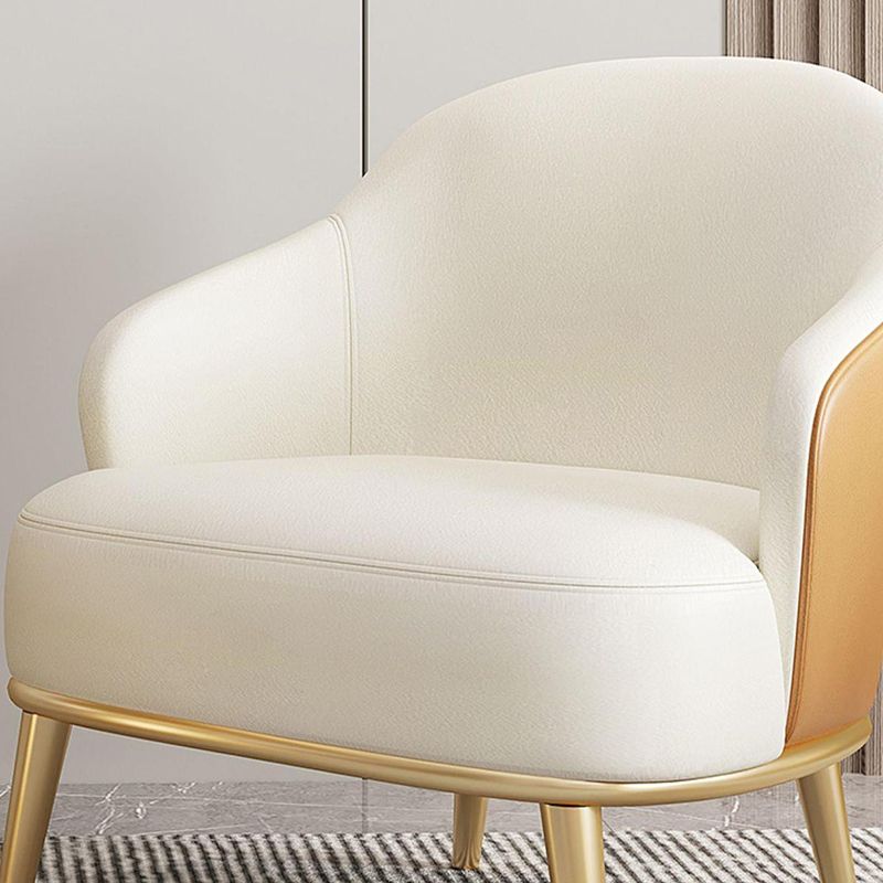 Contemporary Barrel Accent Chair Modern Arms Included Accent Armchair