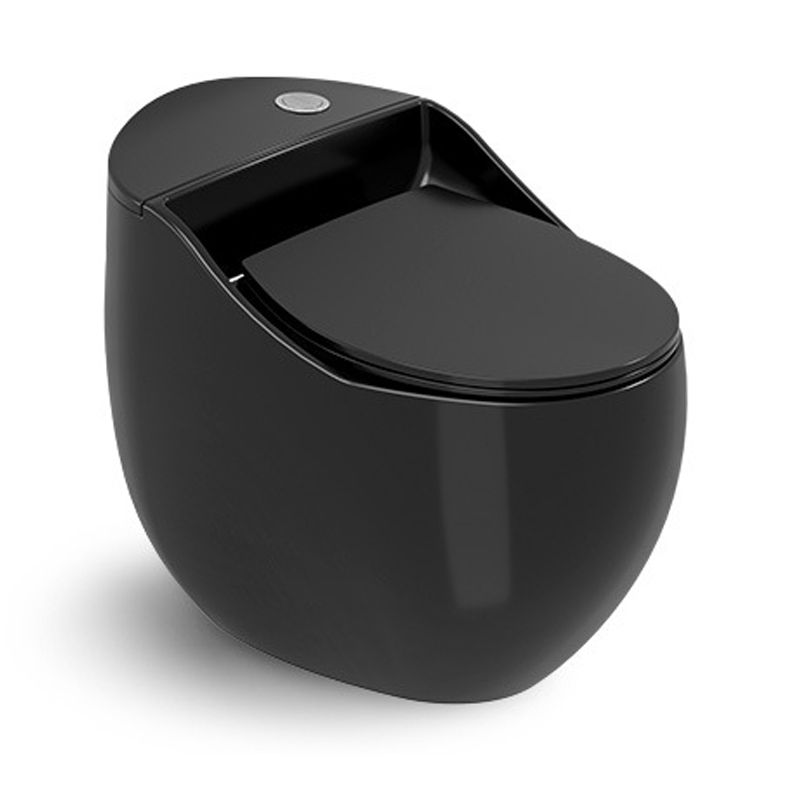 Modern Toilet Concealed Tank One-Piece Flush Toilet with Slow Close Seat