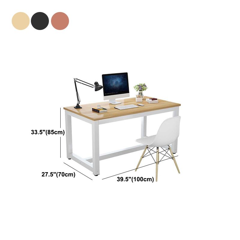 Office Rectangular Desk Home Bedroom Writing Artificial Wood Desk