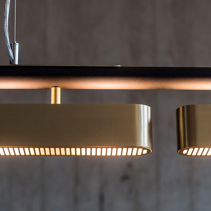 Modern Kitchen Pendant Lights Stainless Steel Island Light in Black and Gold
