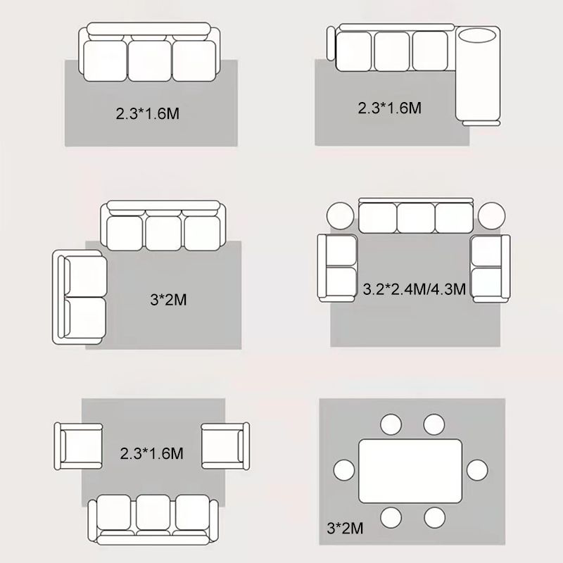 Brown Modern Rug Polyester Striped Rug Washable Indoor Rug for Living Room