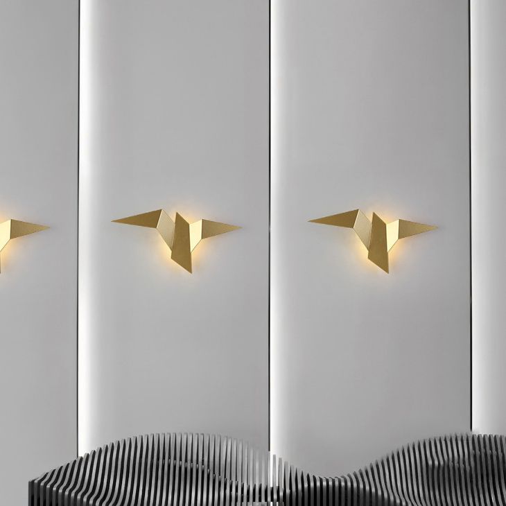 Estilo moderno de forma única mate de pared metal 1 iluminación de apliques de luz para sala de estar