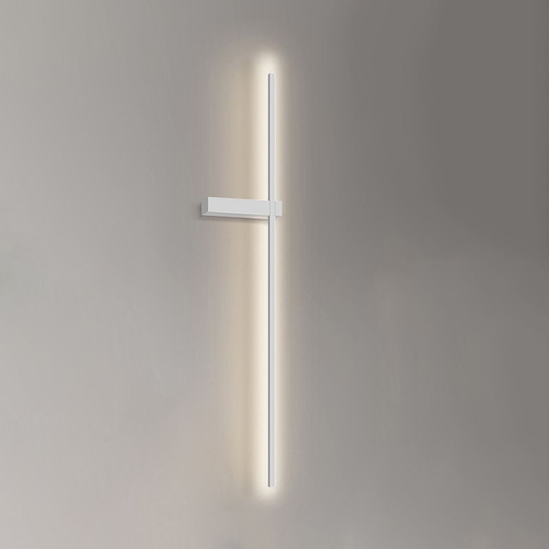 Modern Wall Lights Linear Wall Sconce Lighting Metal 1 Light Sconce Light Fixture