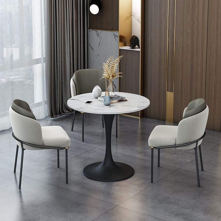 Moderne faux marmeren eetkamer set 1/2/3/5 stukken eetmeubilair set/aparte items