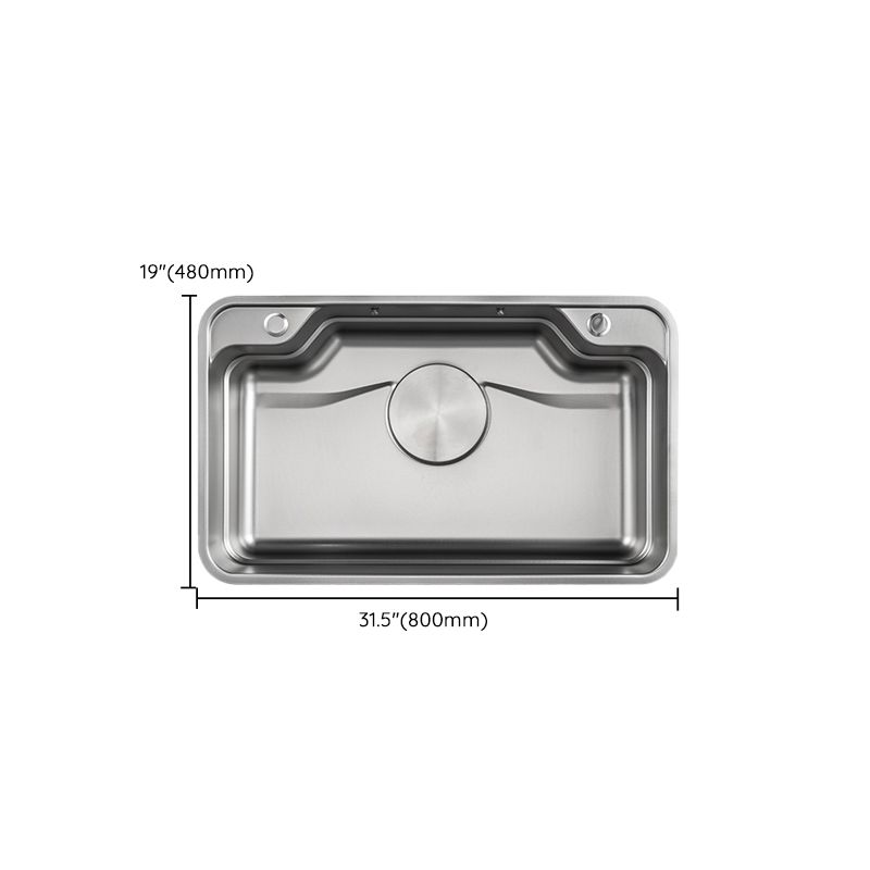 Kitchen Sink Basket Strainer Stainless Steel Undermount Kitchen Sink with Cutting-Board