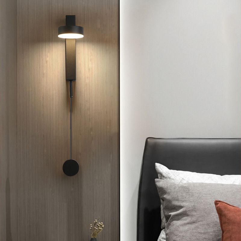 Runde Form Metall Wandleuchter moderner Stil mit einer Lichtwandhalterung Beleuchtung