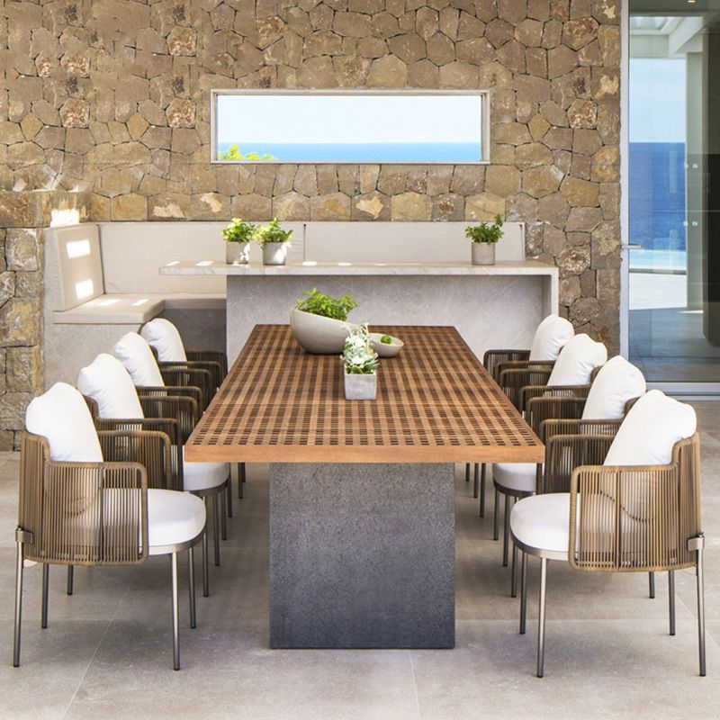 Bohemian Style 1/4/9 Pieces Dining Table Set Dining Table Set for Outdoor