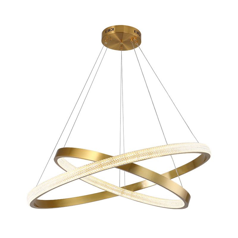 Charakteristische moderne einfache Style LED -Anhänger Kronleuchter Licht für Wohnzimmer Esszimmer Schlafzimmer