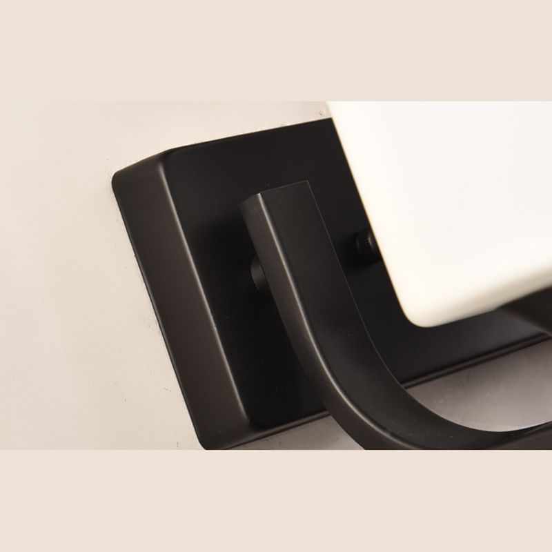 Moderna semplicità cilindri con le luci di applique luci latte murale vetrino illuminazione con camera da letto per camera da letto