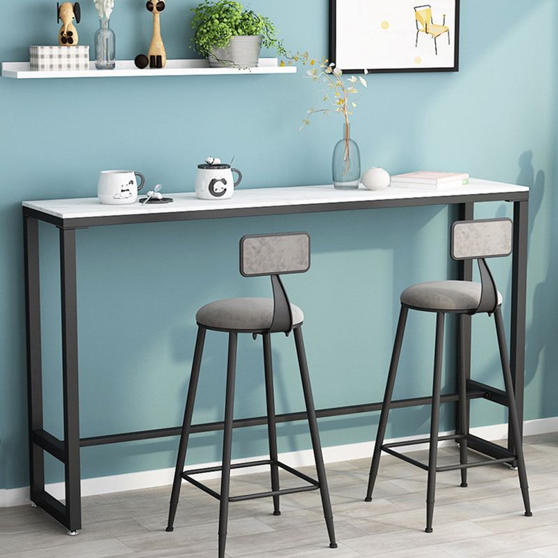 1/2/3 Pieces Bar Table Set Contemporary Table and Stool Set for Home