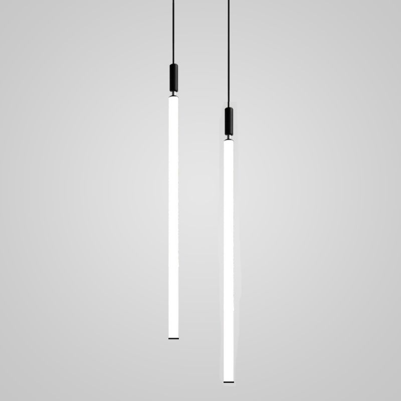 Lampe à pentence verticale en forme de bar