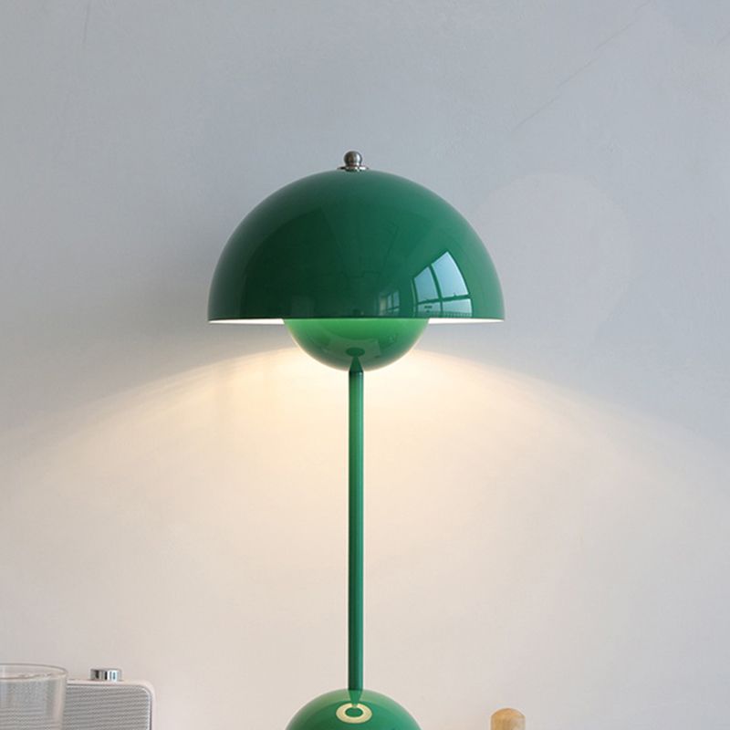 Dome Bedroom Table Lamp Metal Minimalist Style Night Table Lamp