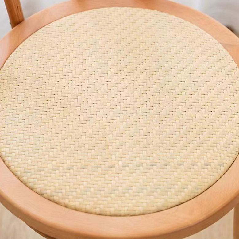 Solid Wood Side Chair Windsor Back Dining Chair for Living Room