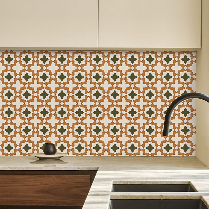 Mosaic Peel & Stick Tile Square Water Resistant Tile for Backsplash Wall