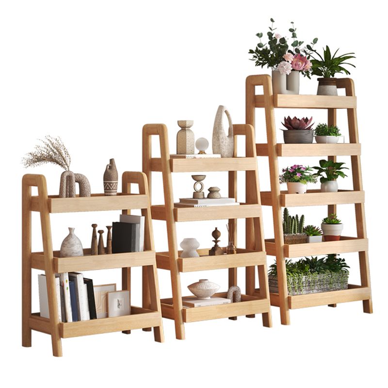 Contemporary Wood Bookshelf Standard Shelves Included Bookcase