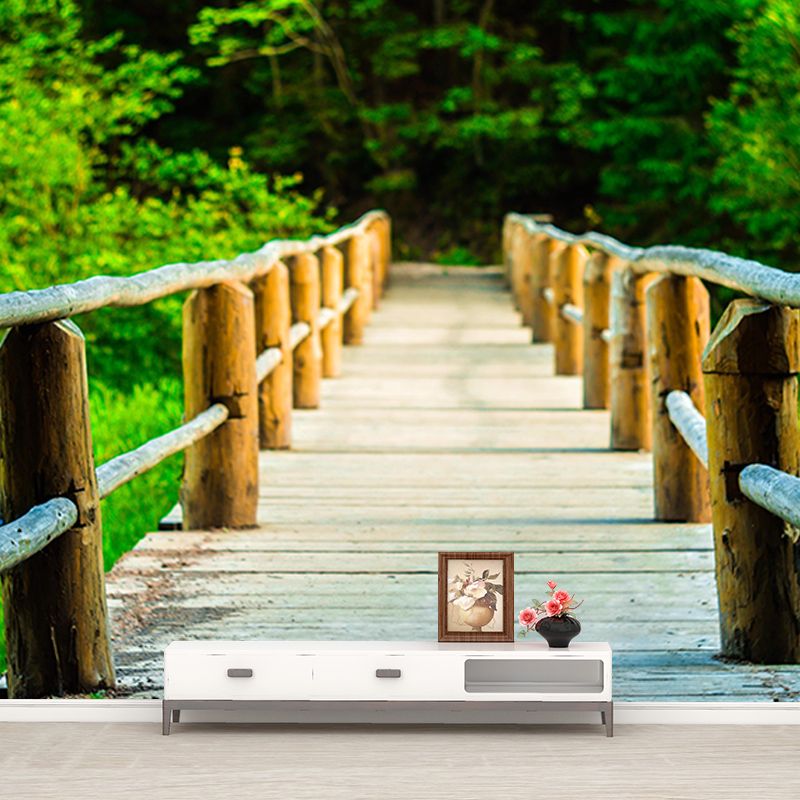 Outdoor Path Environmental Wall Mural Wallpaper Sitting Room Wall Mural