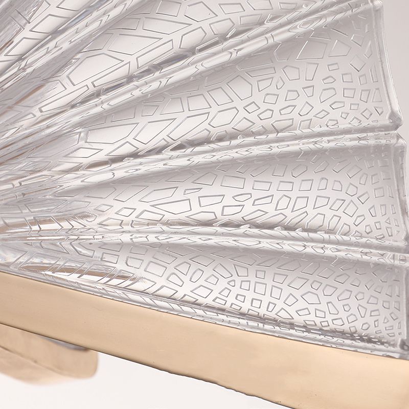 Metal Butterfly Shade Hanging Lights Modern Style 1 Head Hanging Mount Fixture for Bedroom