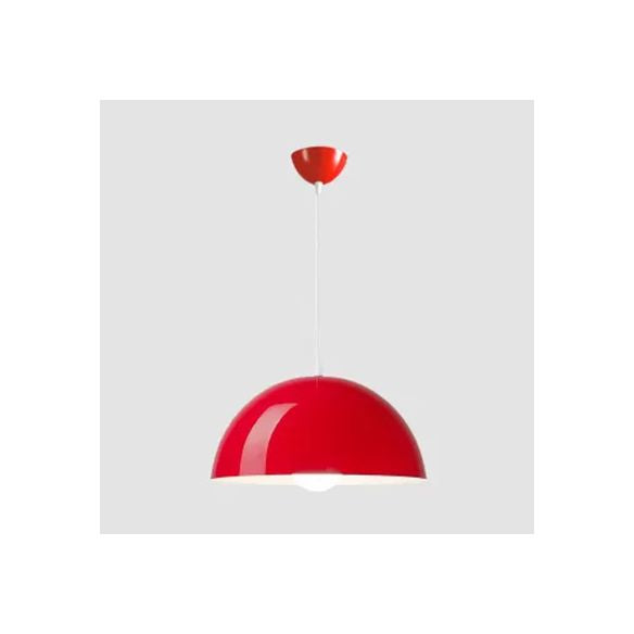 Cudo nero/bianco/rosso appeso Aprisce Alluminio Nordico 1 Luce Light Suspension per sala da pranzo, largo 12 "/14"/16 "