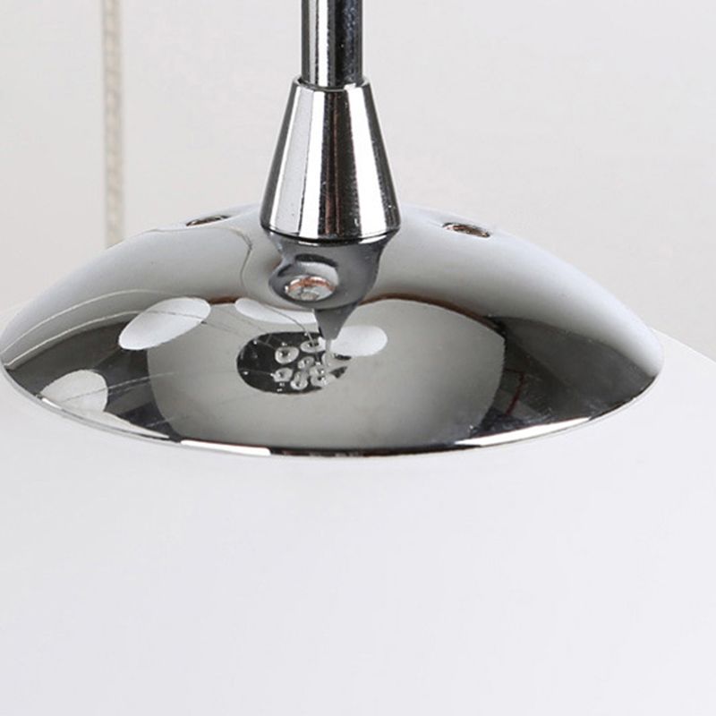 Sphere Staircase Pendant Ceiling Light Glass Modern Style Ceiling Pendant Light in Gold