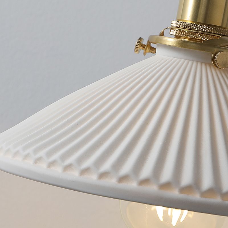 Modern de pared de cerámica Metal 1 1 de luz Medida de pared para sala de estar para sala de estar