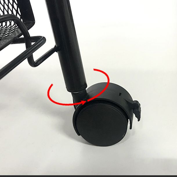 Industrielles Stahl Etagere Bücherregal Open vertikaler Bücherregal mit Zaubererrädern