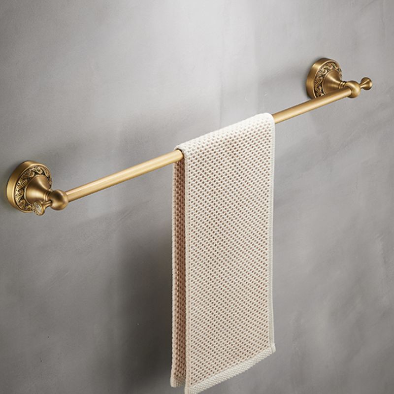 Modern Bathroom Accessory Kit Paper Holder Bath Shelf Gold Bath Hardware Set