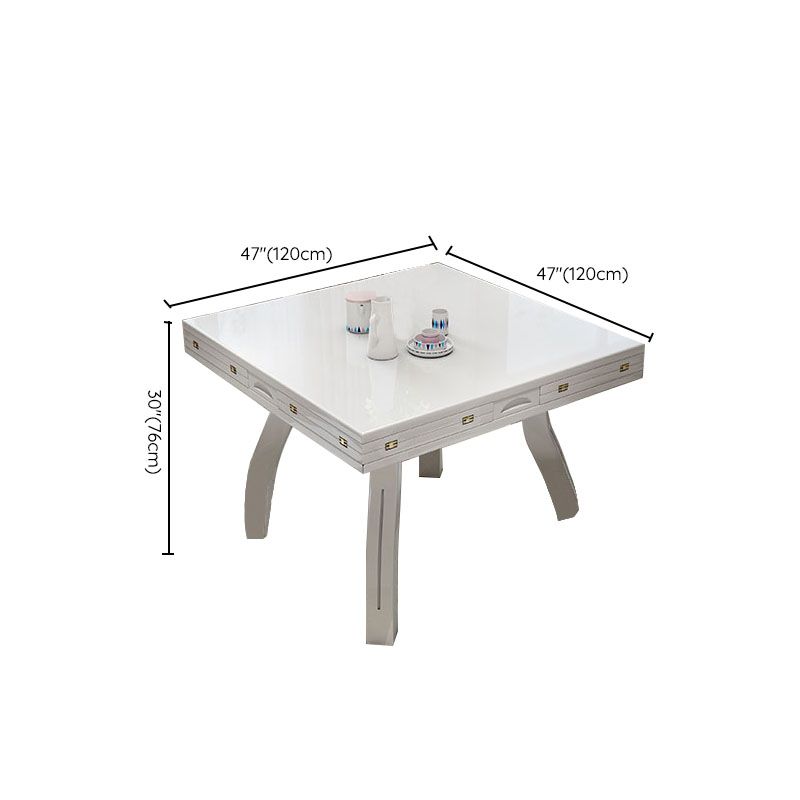 Solid Wood Dining Table Extendable Dining Table for Dining Room