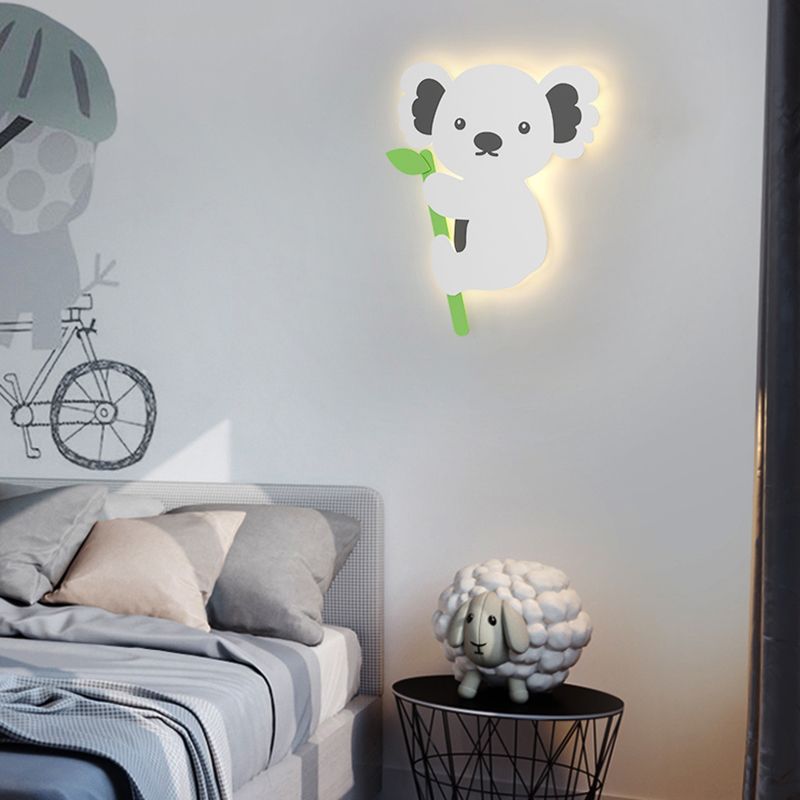 Cartoon Wall Light Fixture Modern Style Metal Wall Mount Lighting