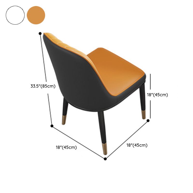 Modern Foldable Dining Set 1/7 Pieces White Dinette Set with Wooden Chairs
