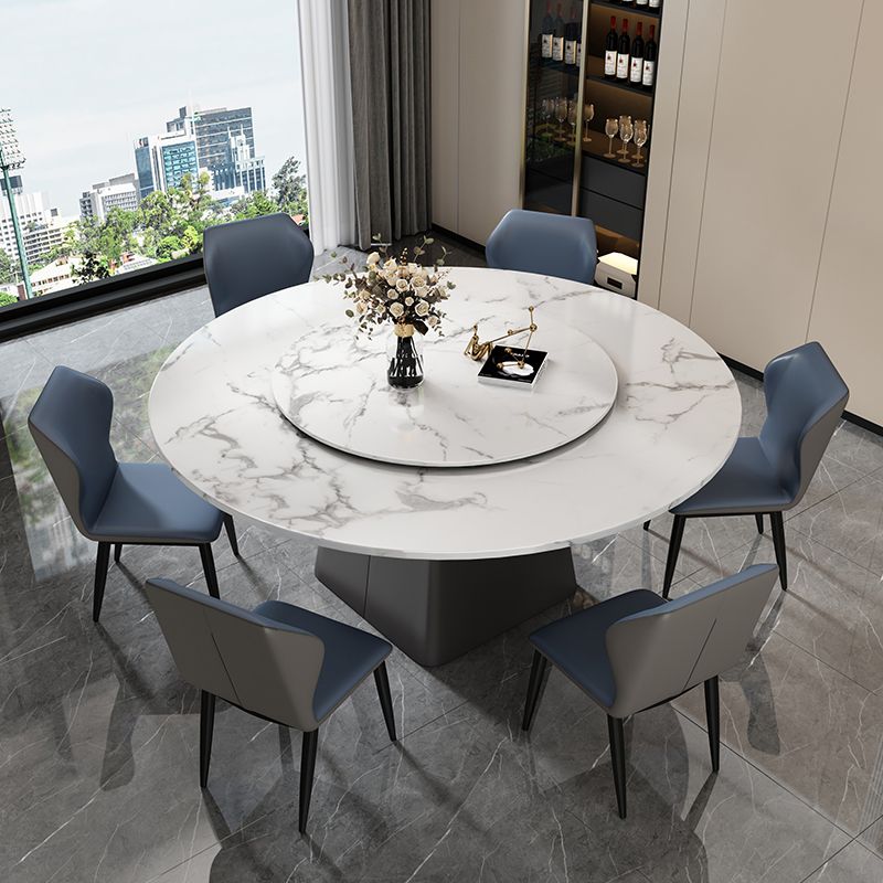 Modern 1/4/5/7/9 stukken Dinerset rechthoek marmer eettafel set