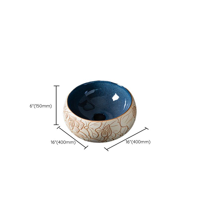 Porcelain Trough Bathroom Sink Modern Circular Trough Bathroom Sink