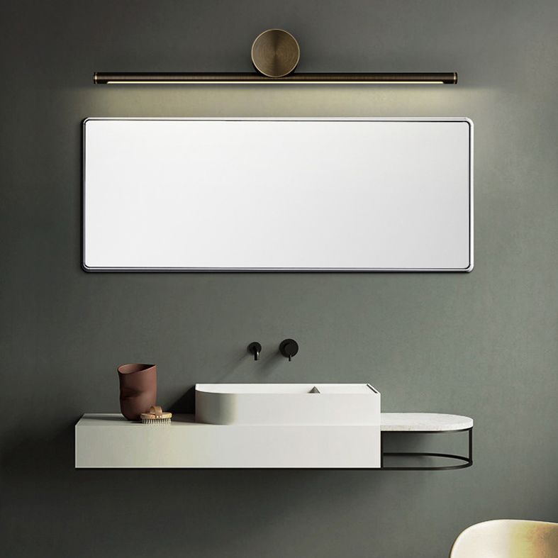 Linear Metal Wall Mounted Lights Modern Wall Sconce Lighting for Bathroom