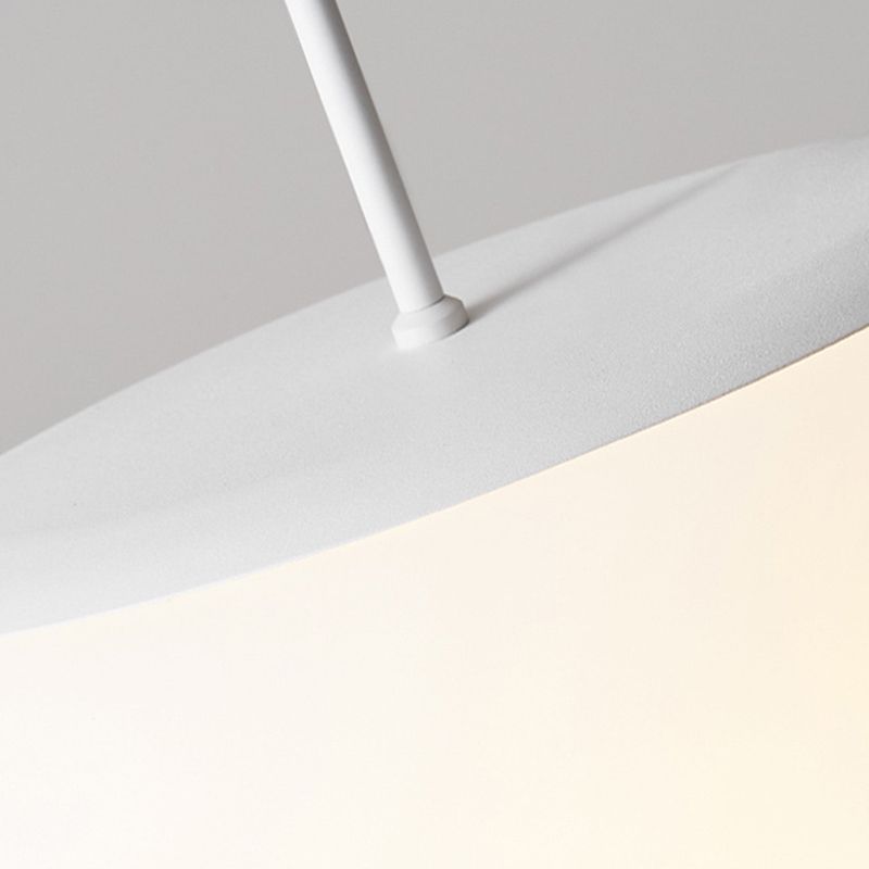 Minimalisme de la lampe susmimmand blanc LED PRENDANT PLAFICAUX acrylique pour salle à manger