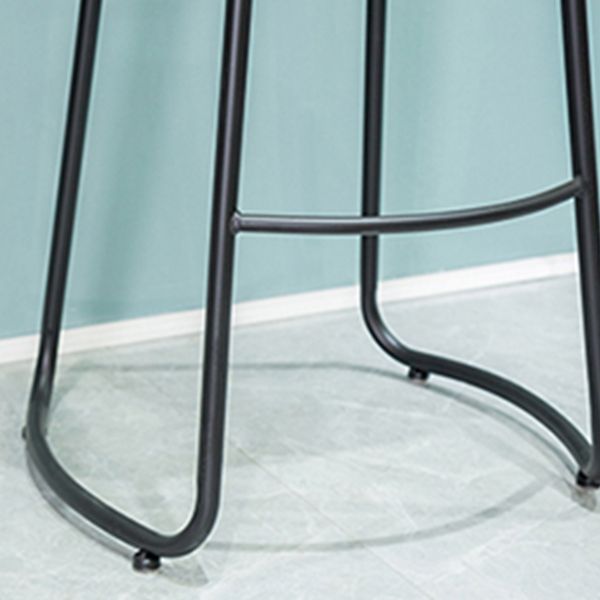 Wood Rectangle Bar Table with High Metal Stools Industrial 1/2/7 Pieces Bar Table Set