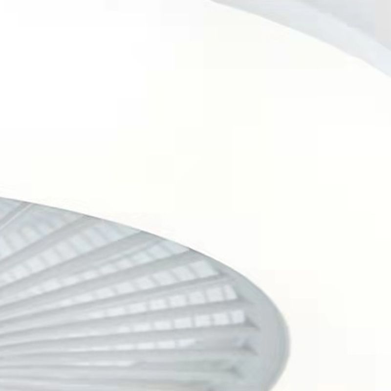 Metal Ceiling Fan Lamp Modern Style LED Ceiling Light for Bedroom