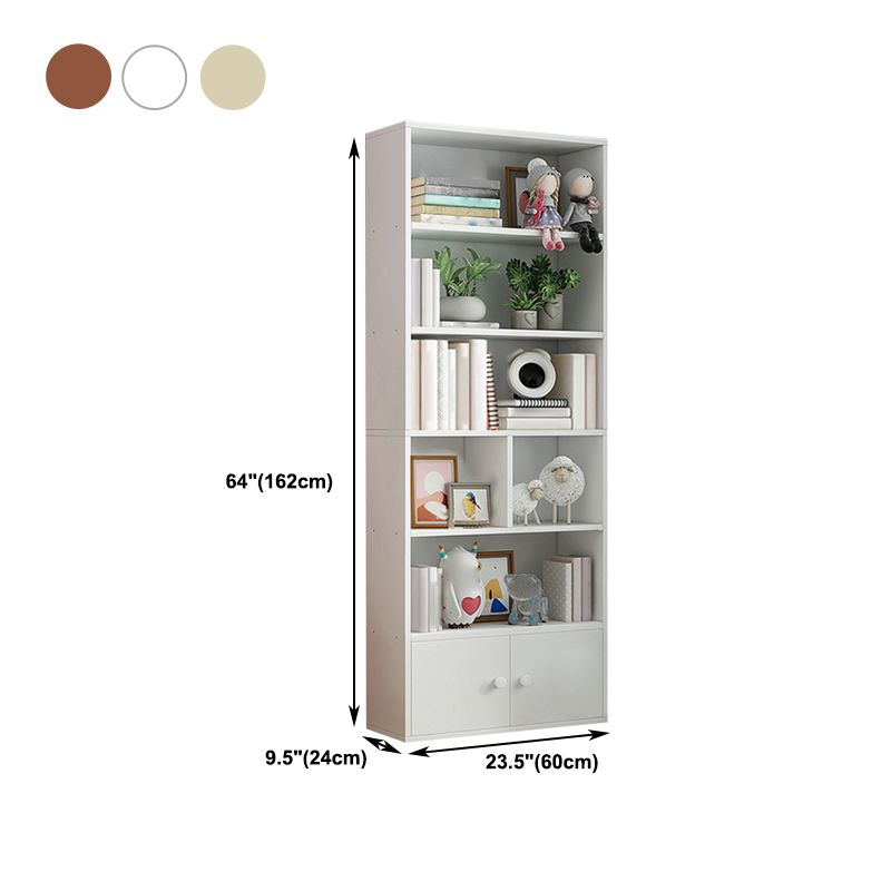 Wooden Bookcase Modern Home Living Room Bedroom Rectangular Bookshelf