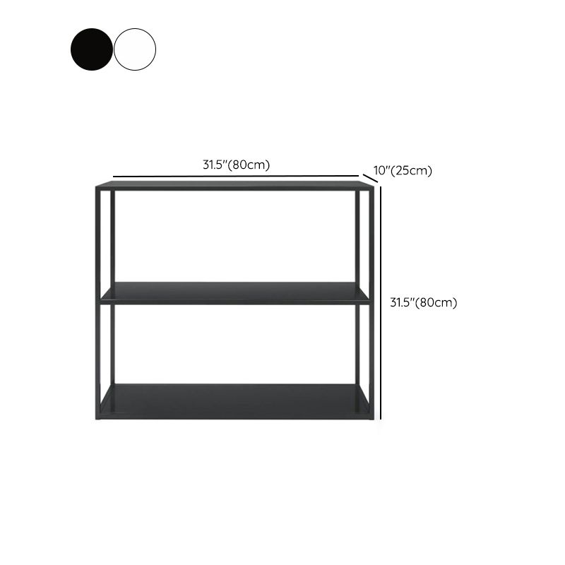 Contemporary Style Console Table Rectangle Metal Accent Table