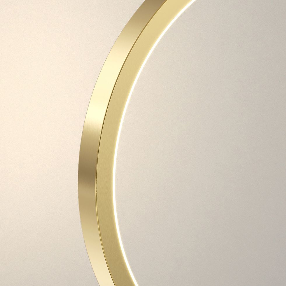 Gouden LED hangende lamp Geometrische minimalistische stijl kristalhangende hanglamp