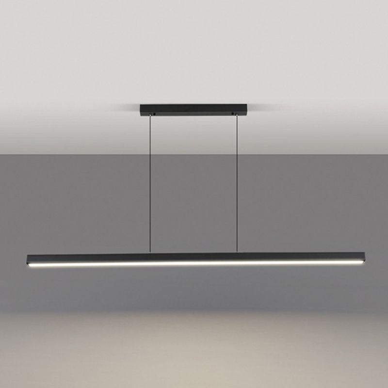 Simple Style Hanging Island Light Metal LED Hanging Lighting Fixture