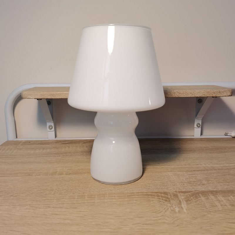 Lampada da tavolo Torchiere in stile Nordico vetro a 1 luci da soggiorno Luce comodante