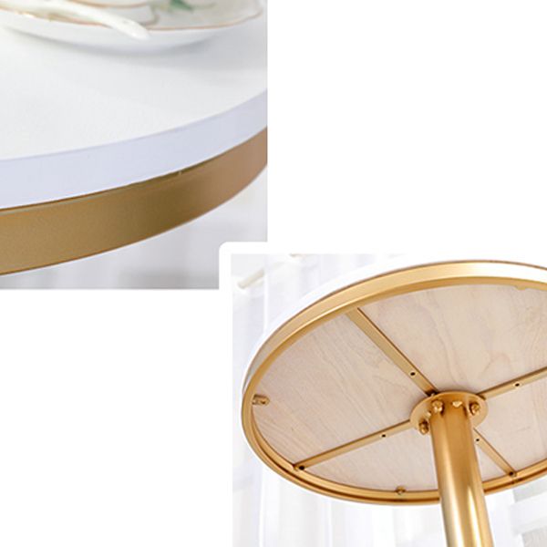 1/3 Pieces Bar Stool and Table Modern Style Round Pub Table Set