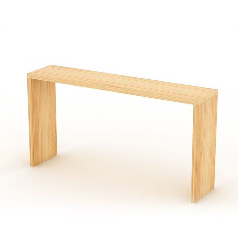 1/5/9 Pieces Modern Bar Table Set Rectangle Pine Wood Bistro Set